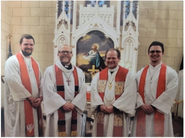 The installation service of Pastor John Merseth Sr.